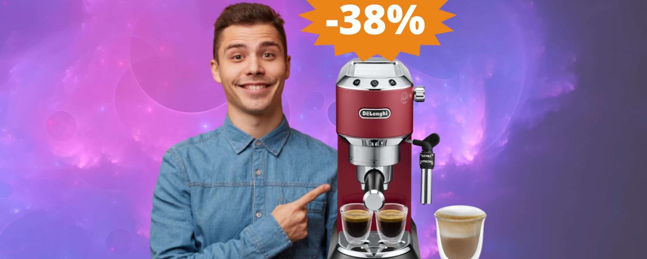 Macchina da caffè De'Longhi: un AFFARE da non perdere (-38%)