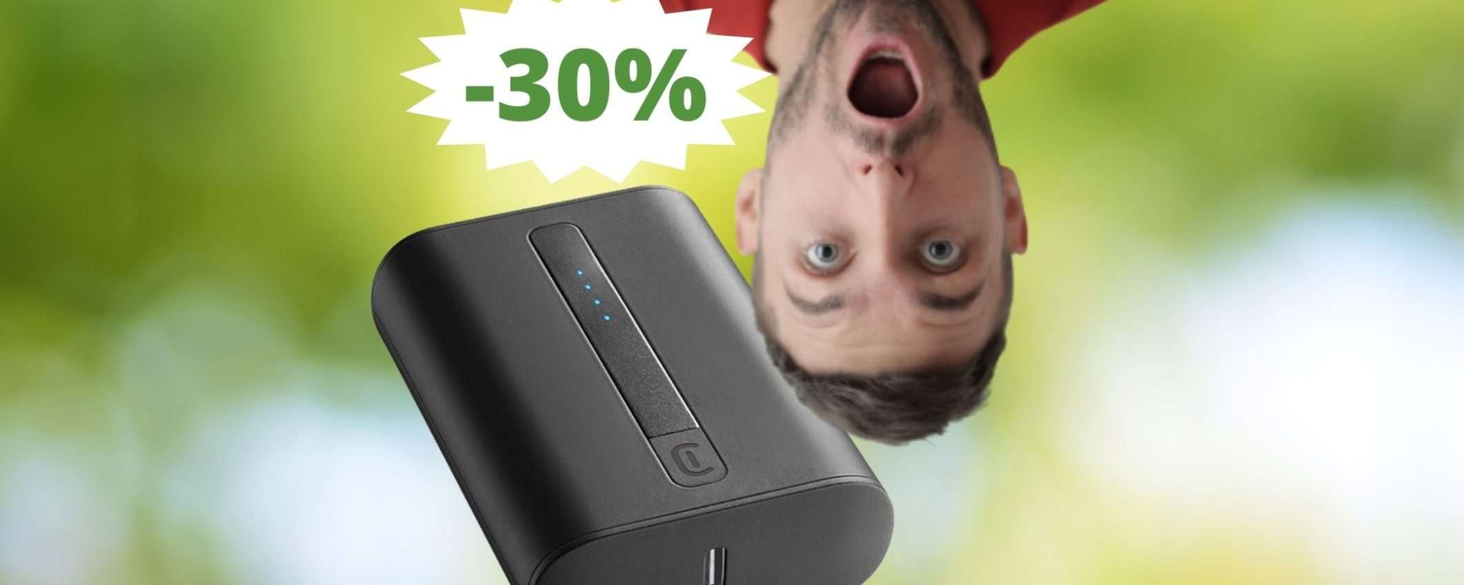 Powerbank Cellularline: metti il TURBO alla tua ricarica (-30%)