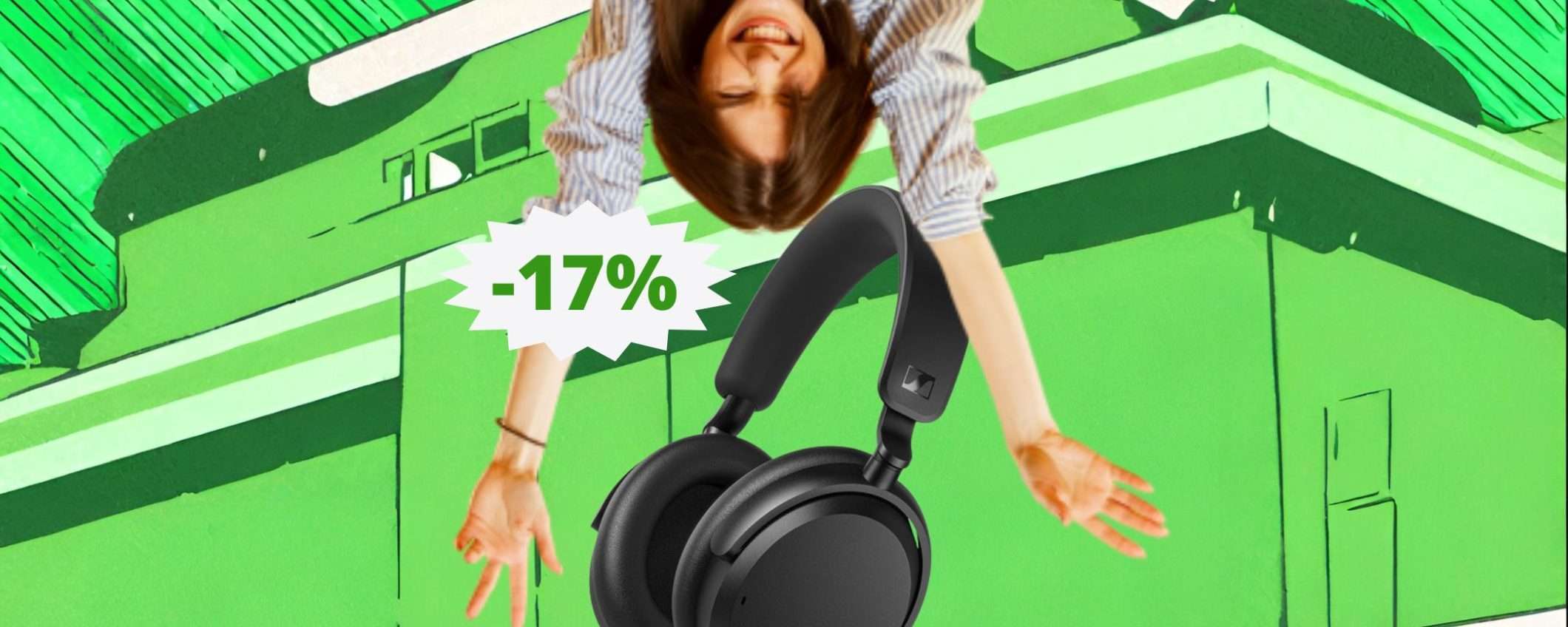 Sennheiser ACCENTUM: sconto IRRESISTIBILE del 17% su Amazon