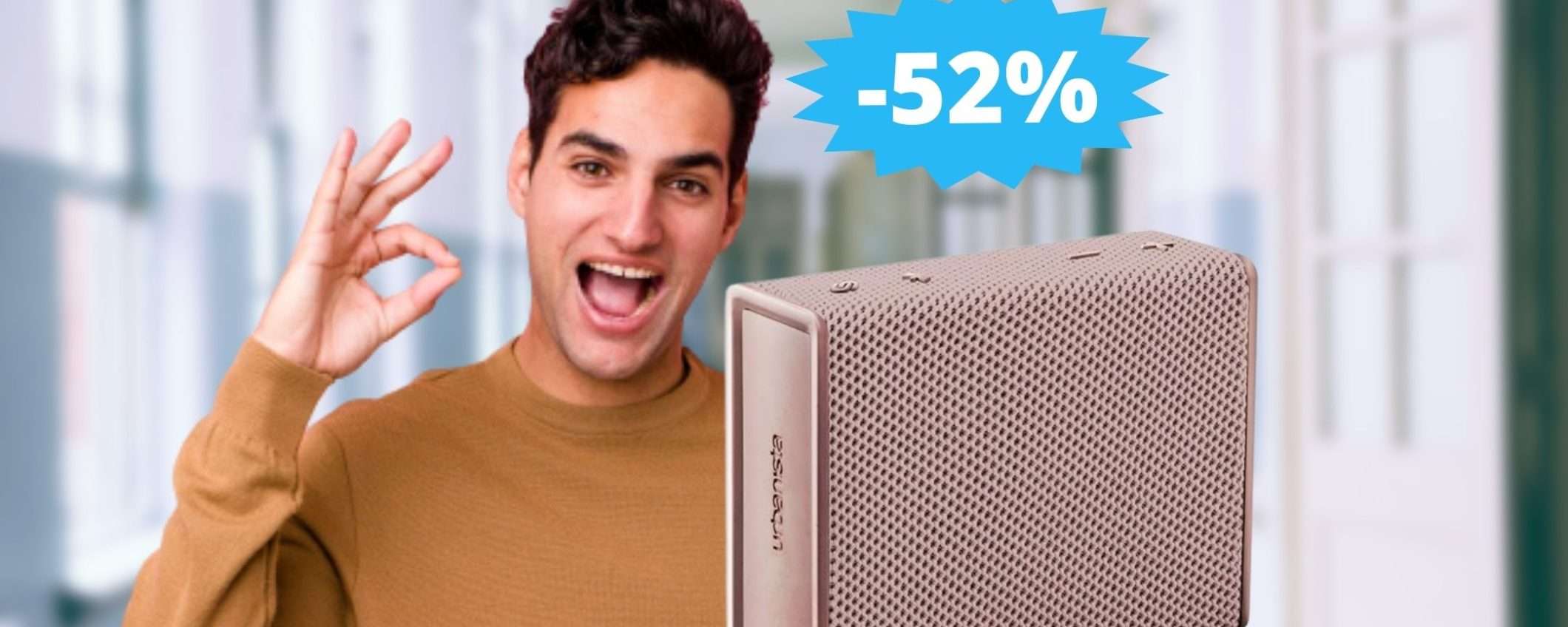 Speaker Urbanista Sydney: CROLLO del prezzo su Amazon (-52%)