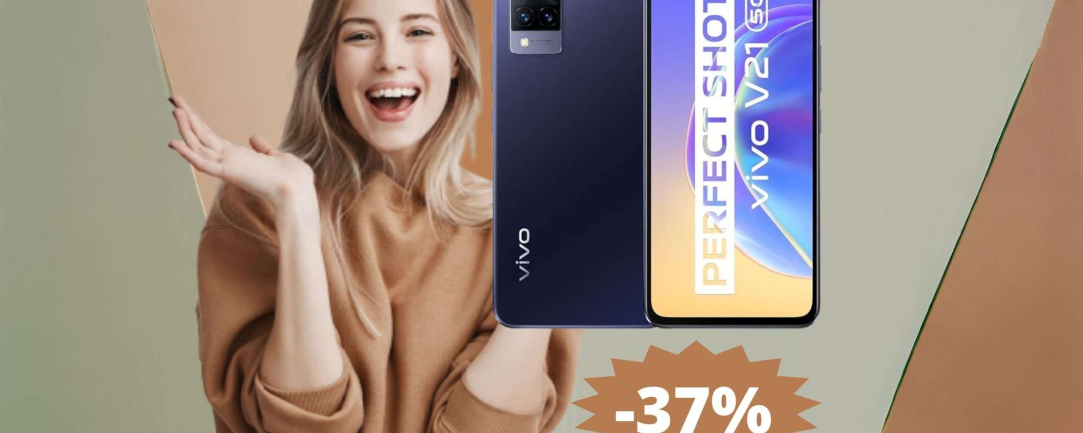 VIVO V21: un AFFARE da prendere al volo (-37%)