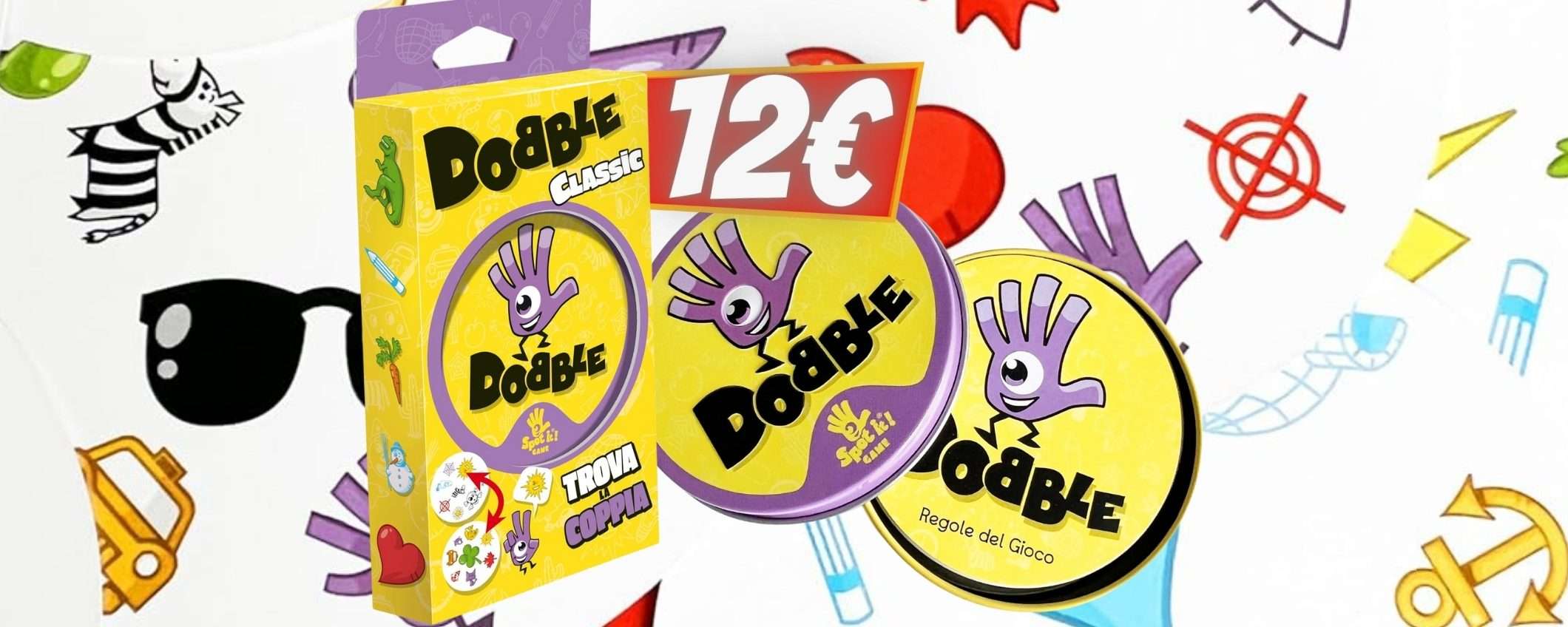 Dobble: il divertentissimo gioco da tavolo nella versione mini a soli 12€