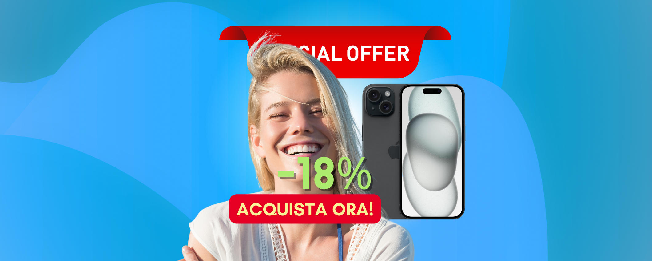 Smartphone iPhone 15 in sconto del 18% su Amazon!