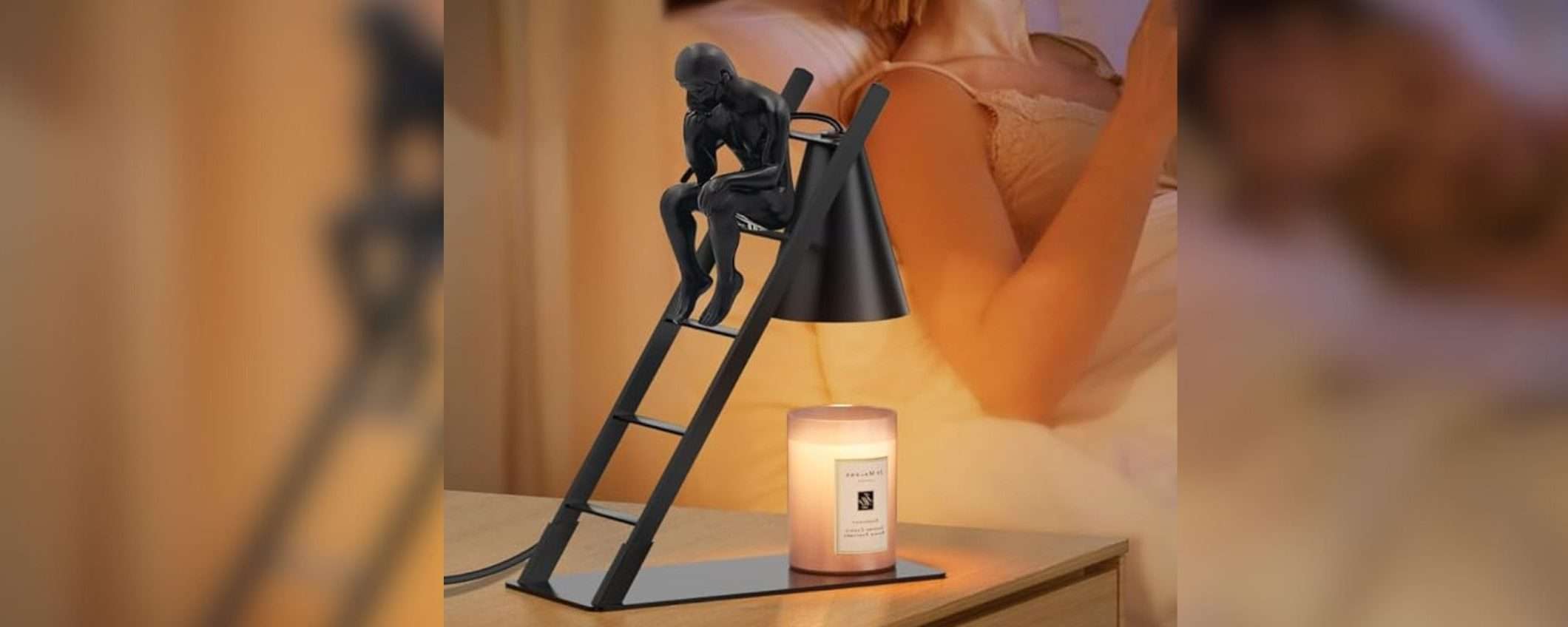 Lampada scalda candela a 15€, è ASSURDA: solo profumo, NIENTE fiamma (-50%)