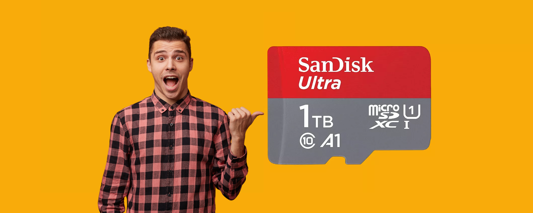 MicroSD SanDisk 1TB al prezzo più basso in assoluto su Amazon