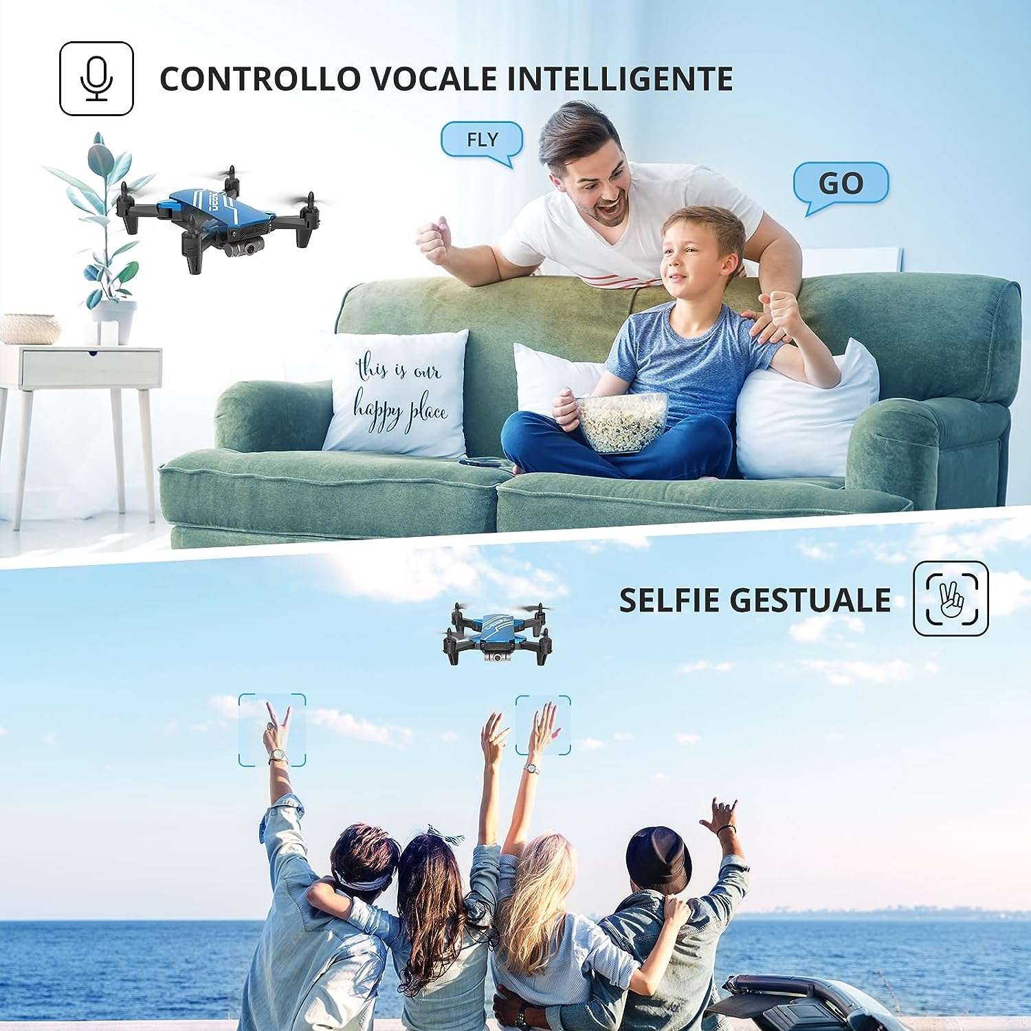 mini-drone-telecamera-hd-controlli-vocali-sconto-50-foto