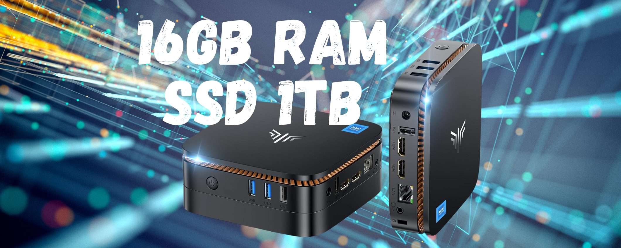 Mini PC NiPoGi con 16GB di RAM e SSD da 1TB a PREZZO SHOCK