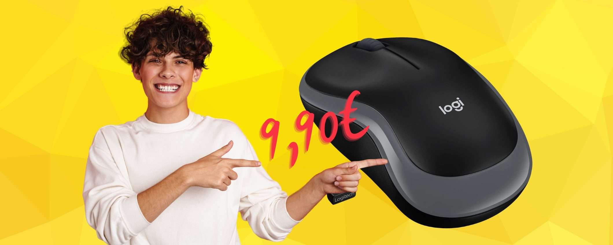 Il mouse Logitech con il rapporto QUALITÀ PREZZO MIGLIORE a 9,90€