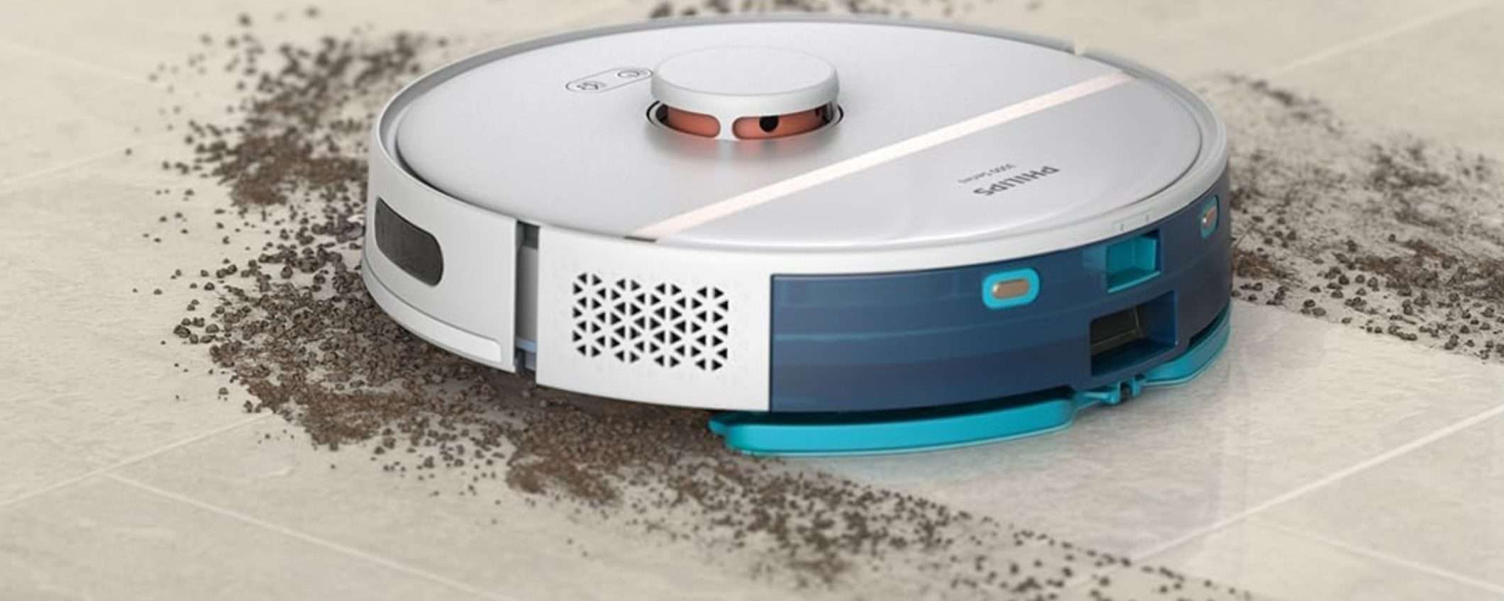 PAVIMENTI SPLENDENTI con questo robot aspirapolvere di Philips (-23%)