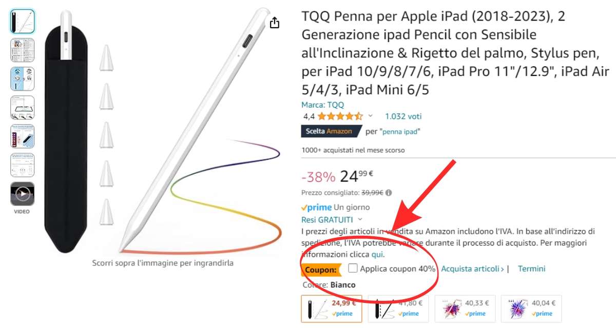 penna-per-apple-tutti-ipad-fino-2023-costa-solo-14e-coupon