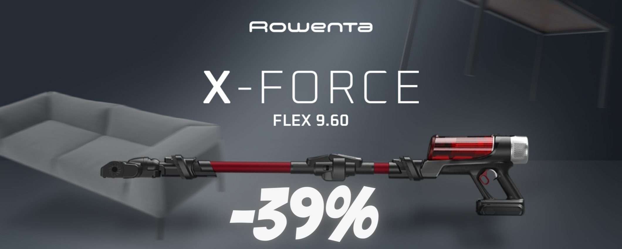Rowenta X-Force 960 torna al MINIMO STORICO su Amazon (-39%)