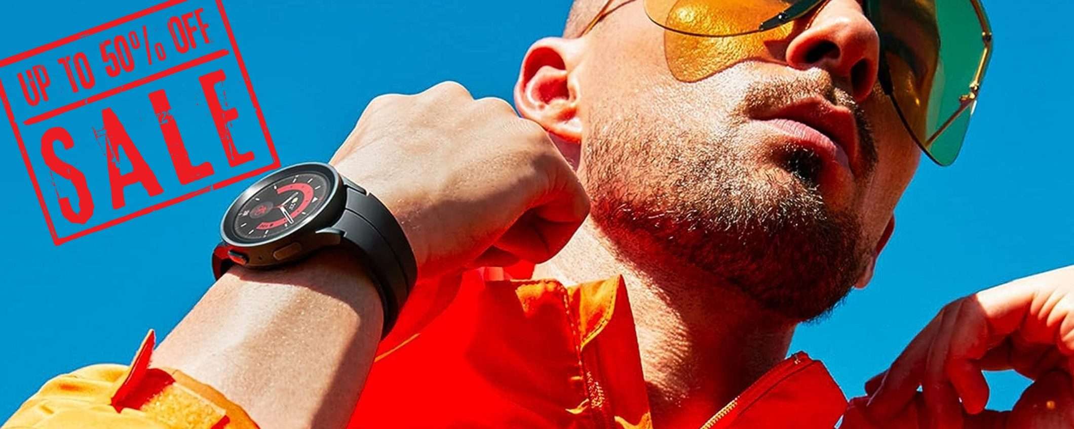 Samsung Galaxy Watch5 Pro al 50% su Amazon: un SOGNO che si avvera