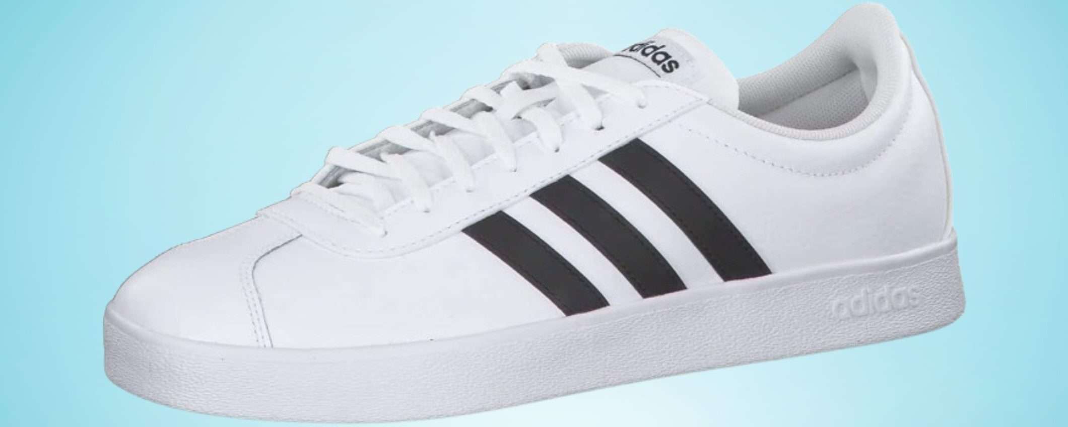 Adidas VL Court 2 a 39€ su Amazon: sconto FUORI CONTROLLO del weekend