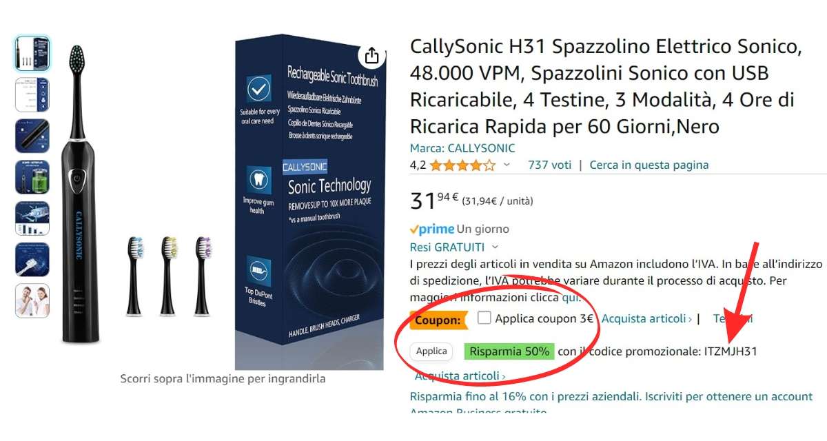 solo-11e-questo-spazzolino-elettrico-sonico-amazon-spacca-web-coupon