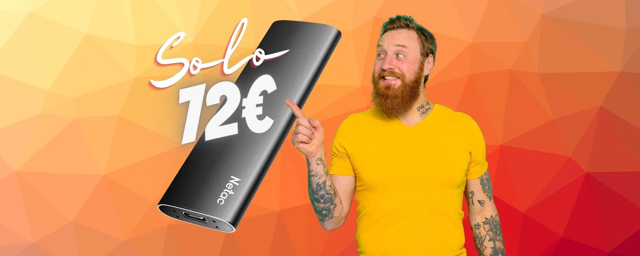 SSD portatile da 1TB a PREZZO MINUSCOLO, su Amazon è tuo a 72€