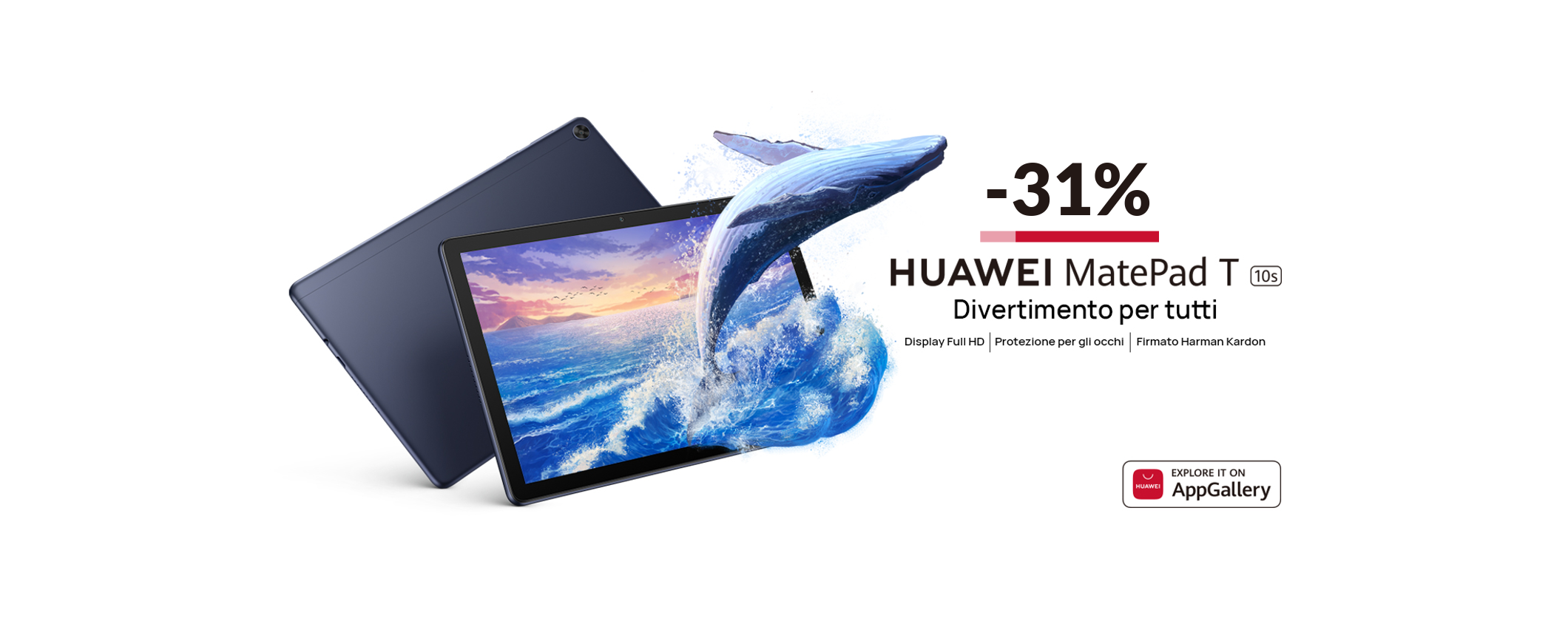 Huawei MatePad T 10s in SCONTO su Amazon ad appena 199€