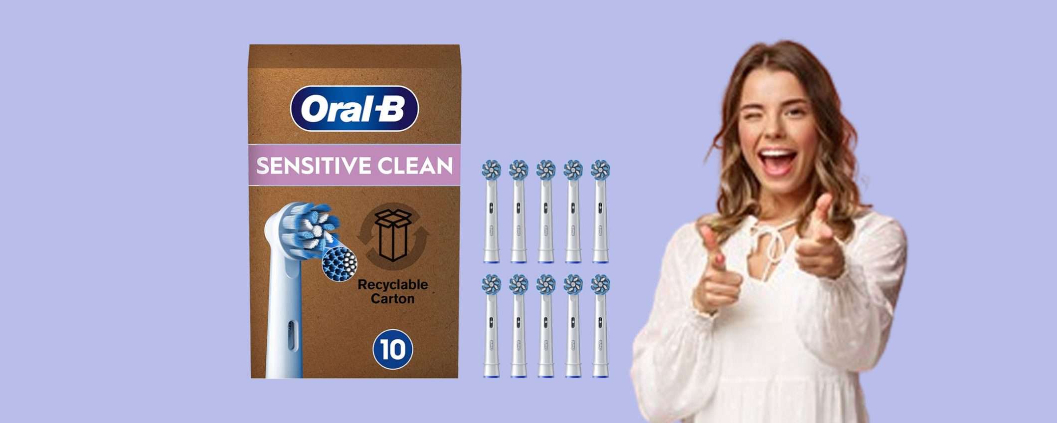 Testine Oral-B Sensitive (10pz) in offerta IMPERDIBILE su Amazon!