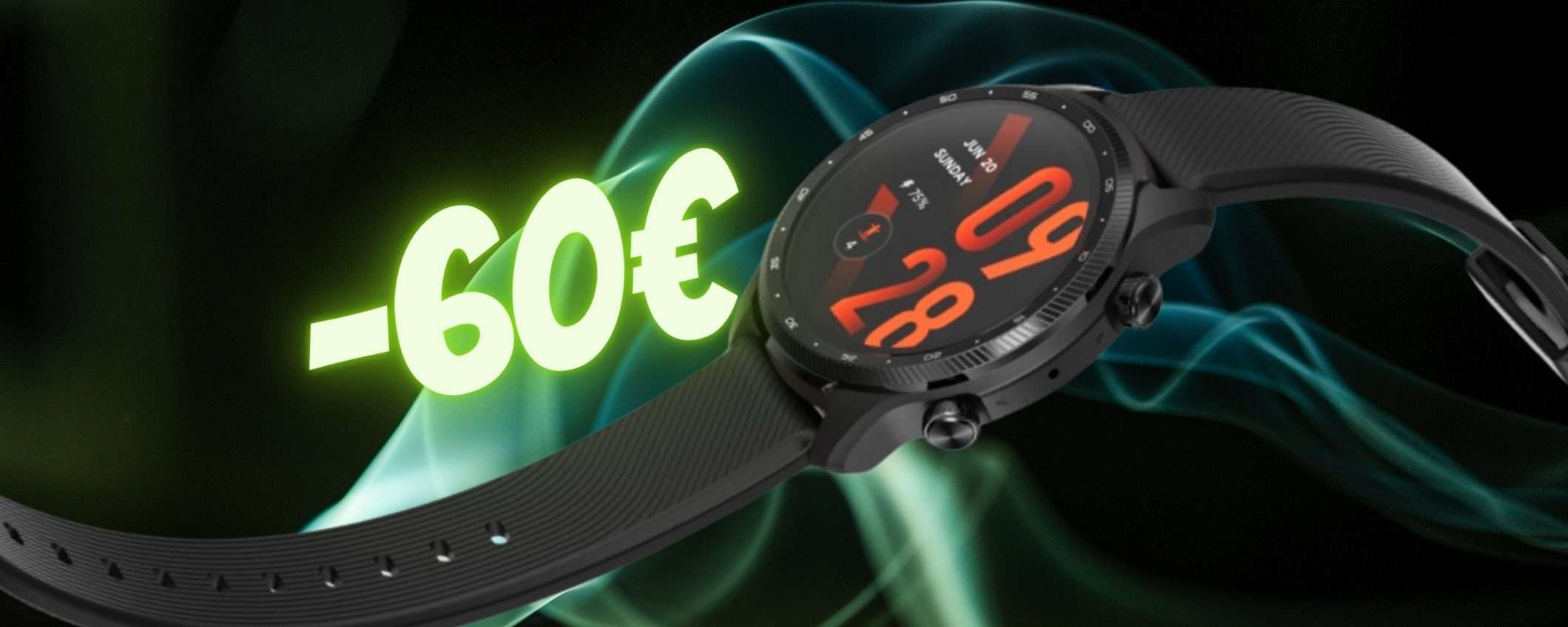 Ticwatch Pro 3 Ultra su Amazon al PREZZO più BASSO del WEB (-60€)