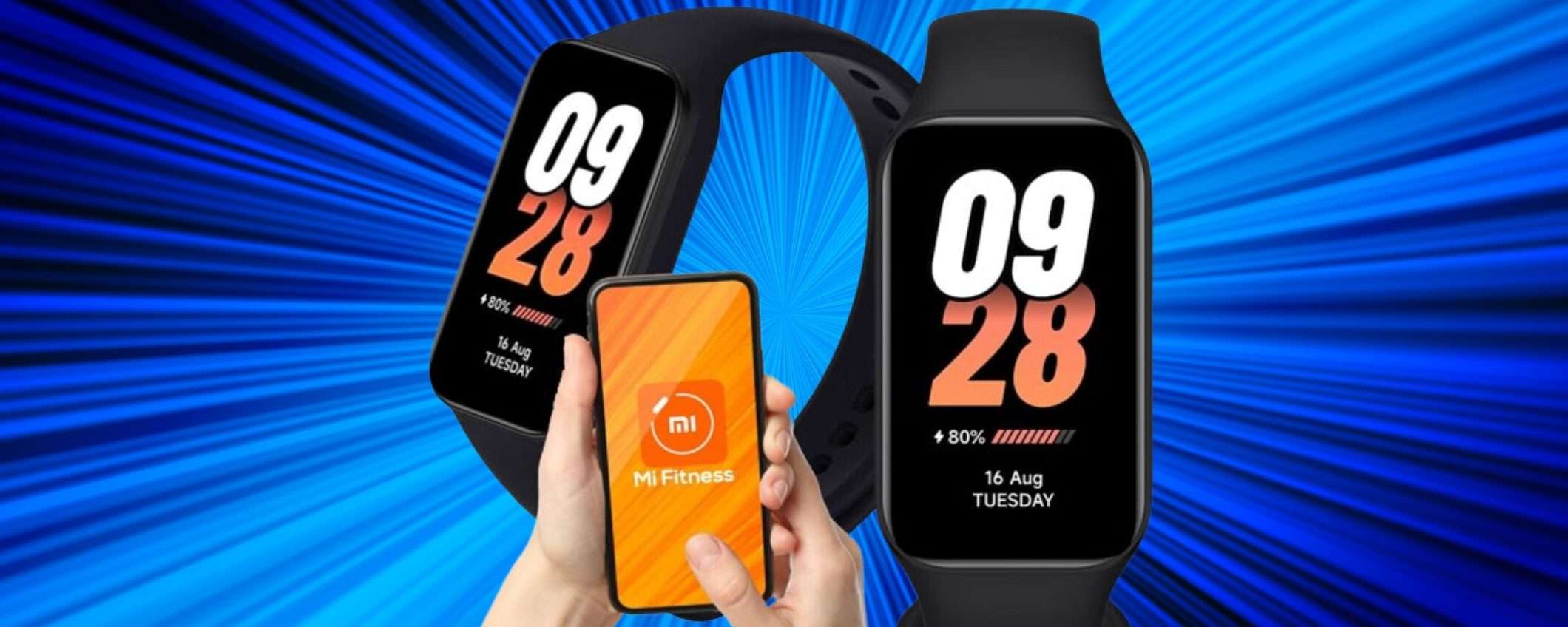 Xiaomi Smart Band 8 Active a 23€ è FOLLIA: smartband eccellente a prezzo WOW