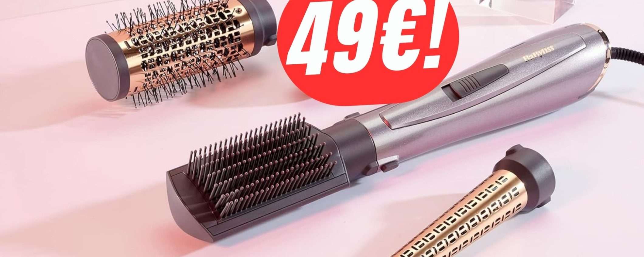 Asciuga e Pettina i tuoi capelli con la Spazzola Ionica! (Costa SOLO 49€)