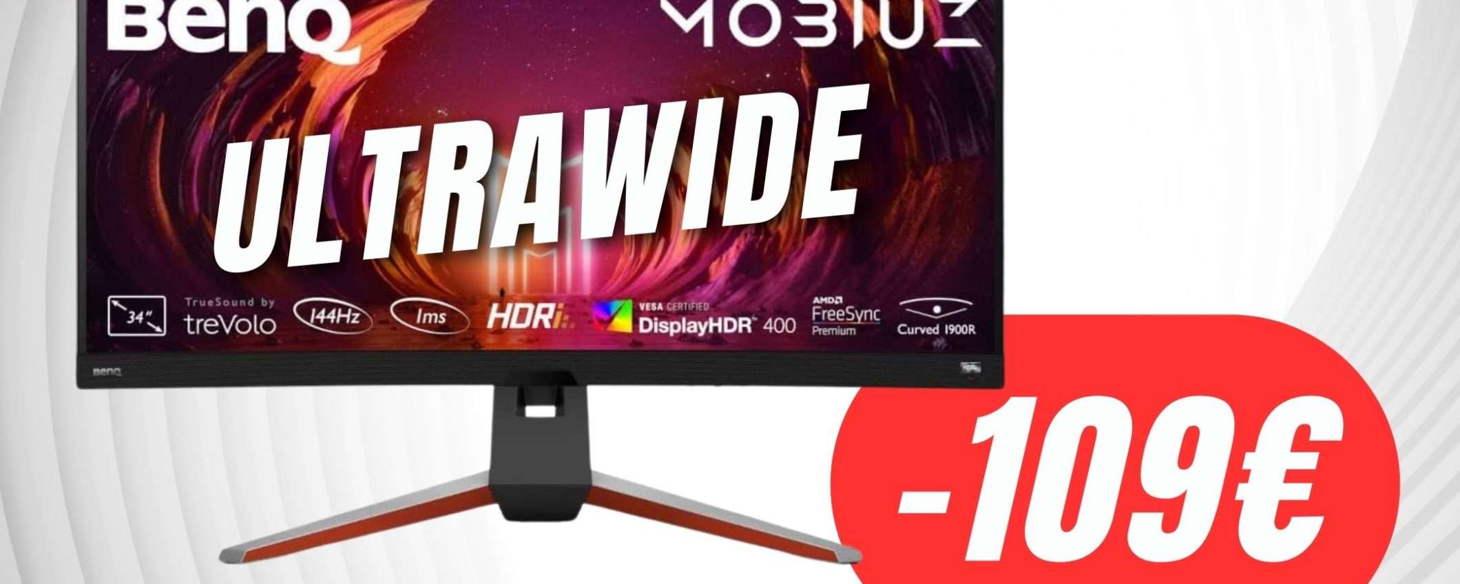 Il Monitor Ultrawide da ben 34