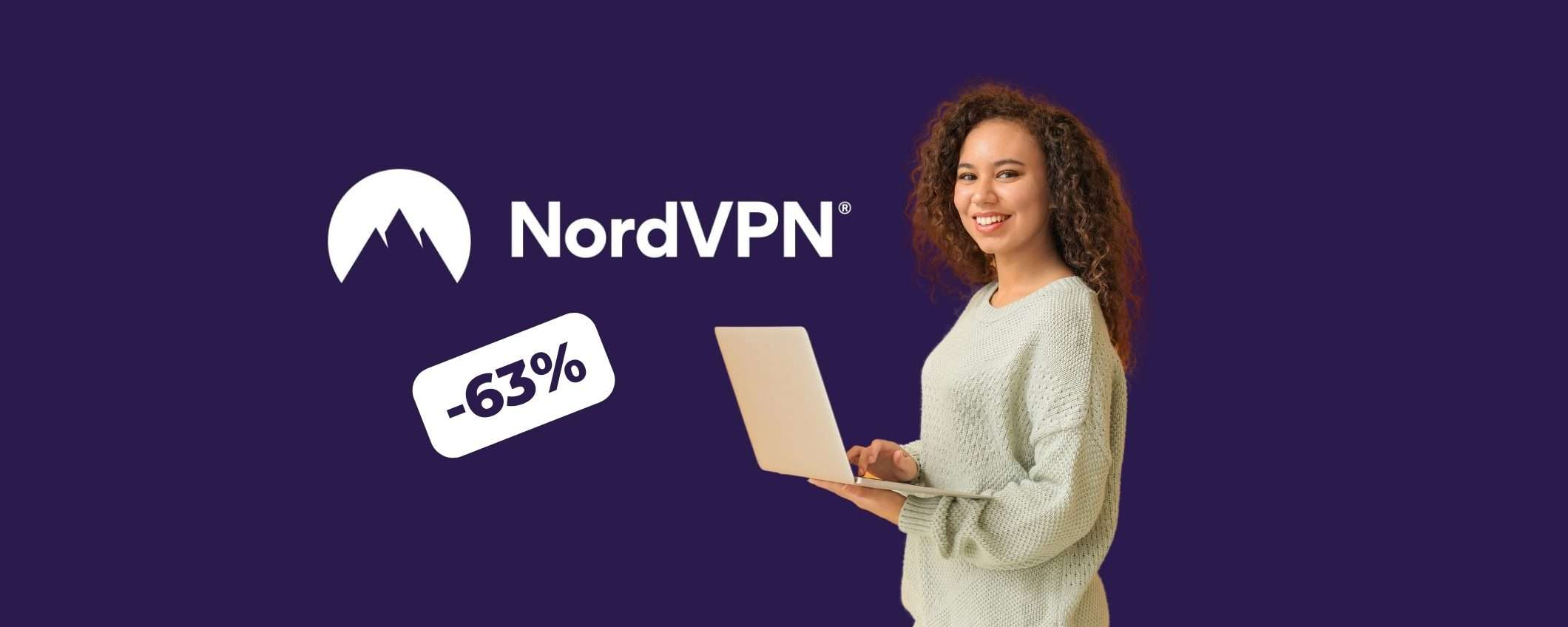 NordVPN: 63% + 5% di sconto per la tua sicurezza online