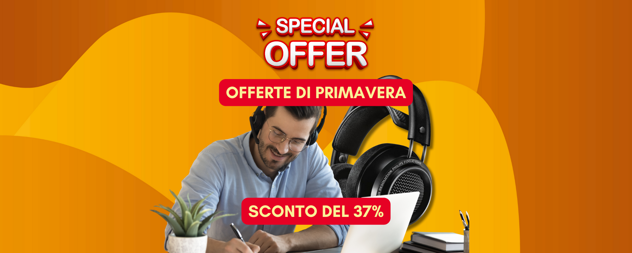 Cuffie Philips Fidelio X2HR in sconto SHOCK del 37%