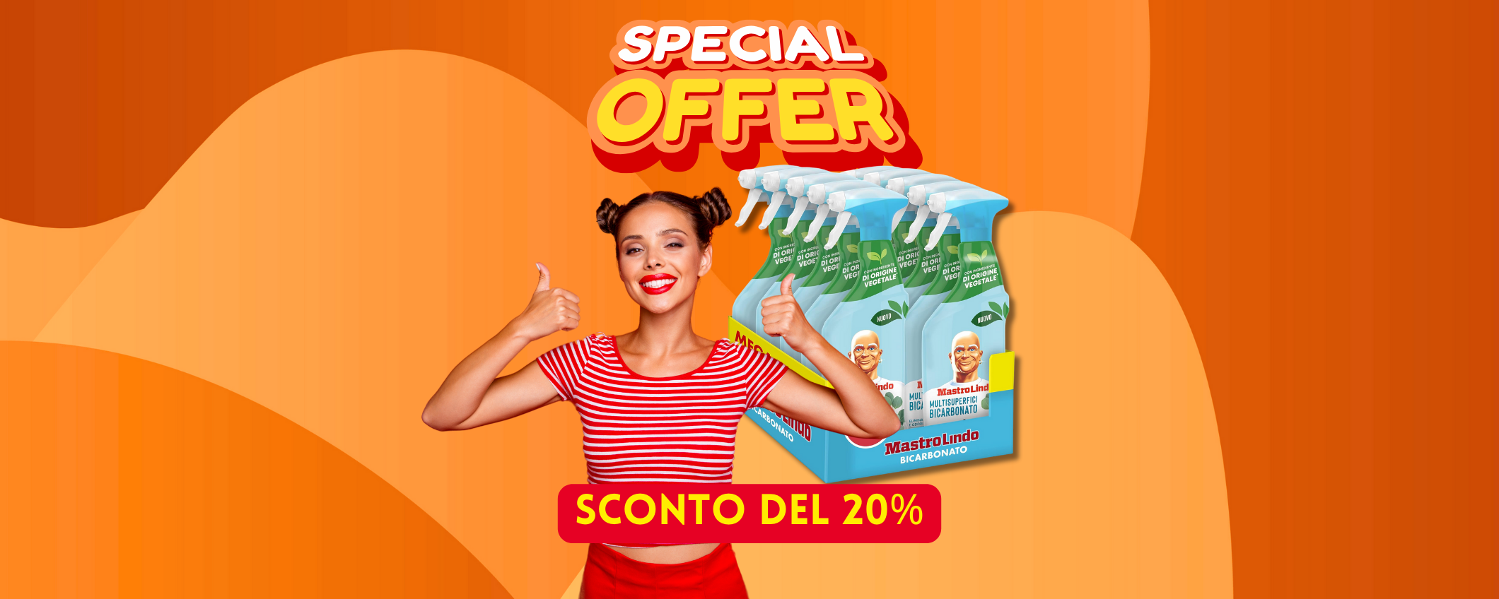 Detersivo Mastro Lindo: set da 12 confezioni in sconto del 20%