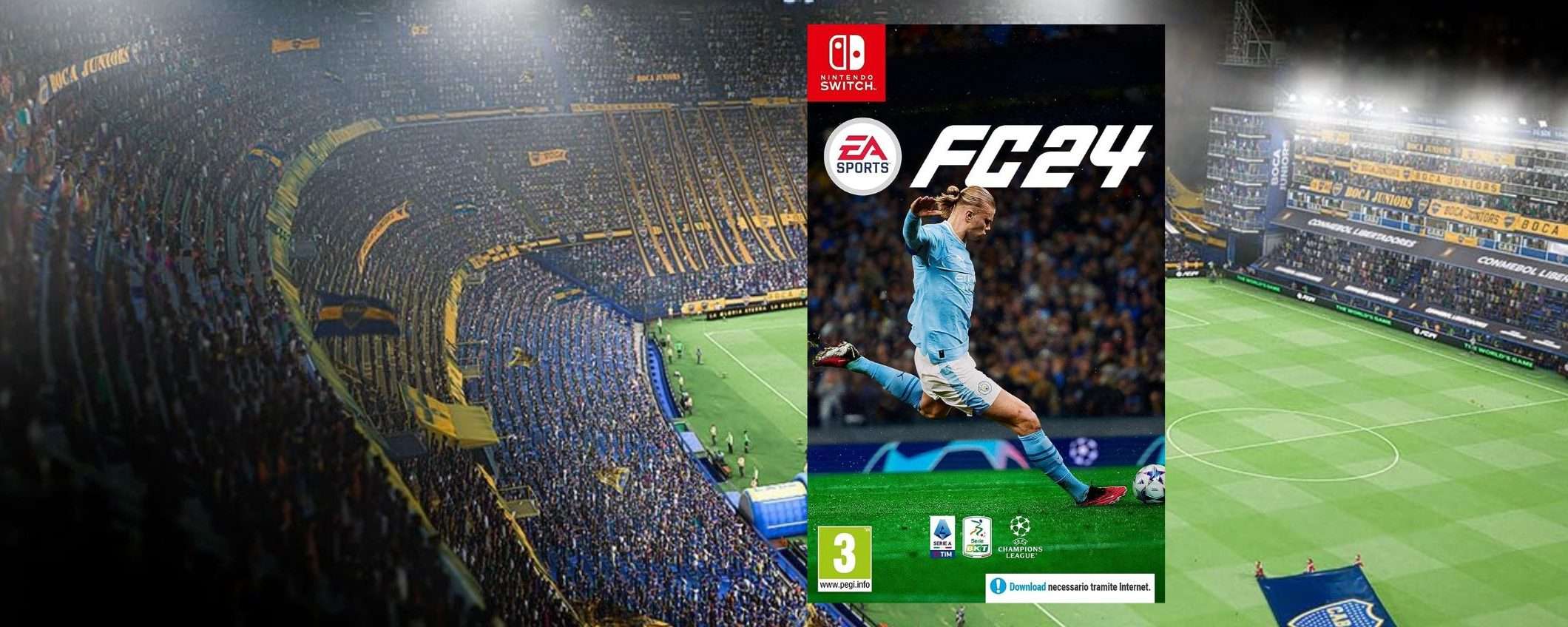 Gioco di calcio per Nintendo Switch? FC 24 è in OFFERTISSIMA su Amazon (-43%)