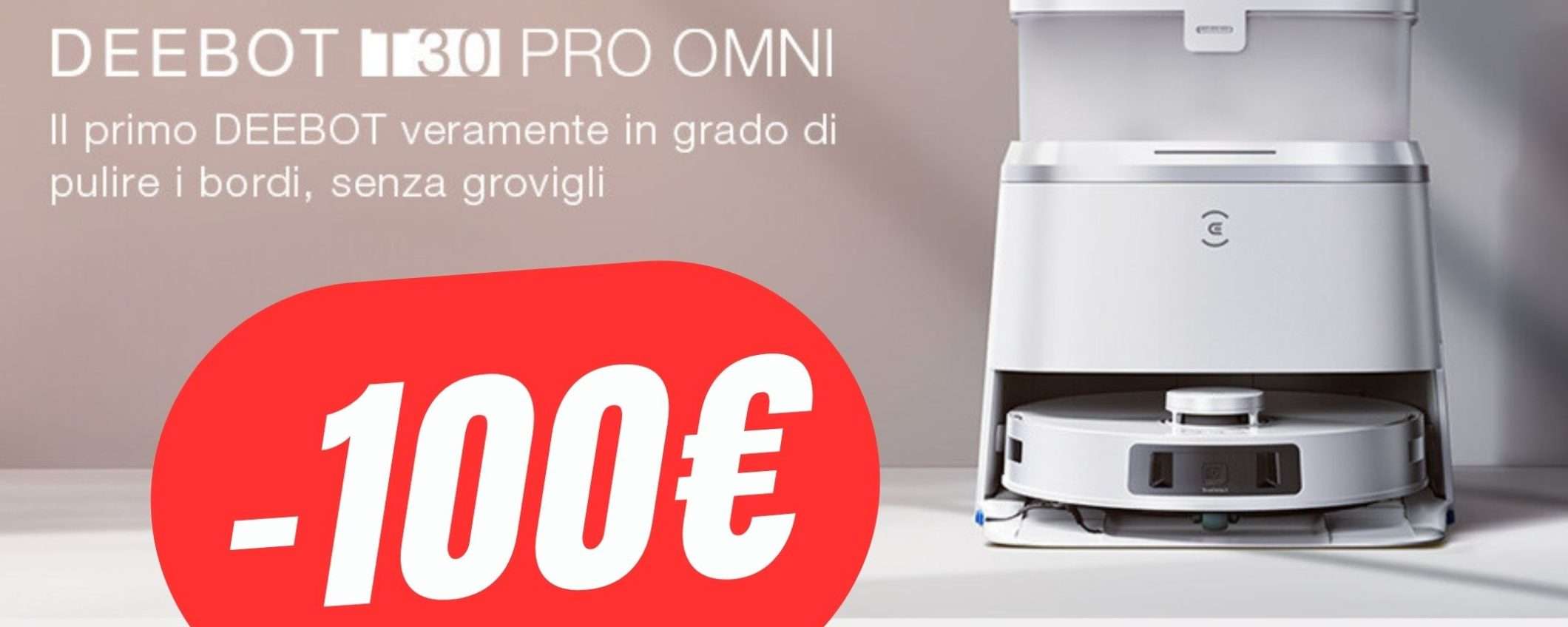 Il Robot Aspirapolvere e Lavapavimenti DEFINITIVO a -100€ grazie al COUPON!