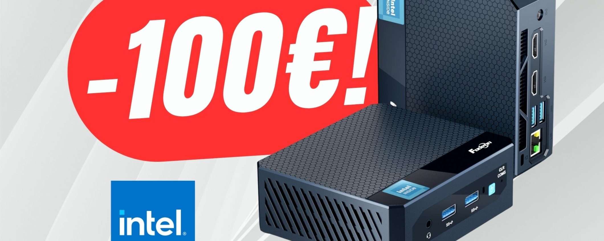 Il Mini PC con 512GB di SSD e 16GB di RAM costa 168€ grazie al COPON ESCLUSIVO