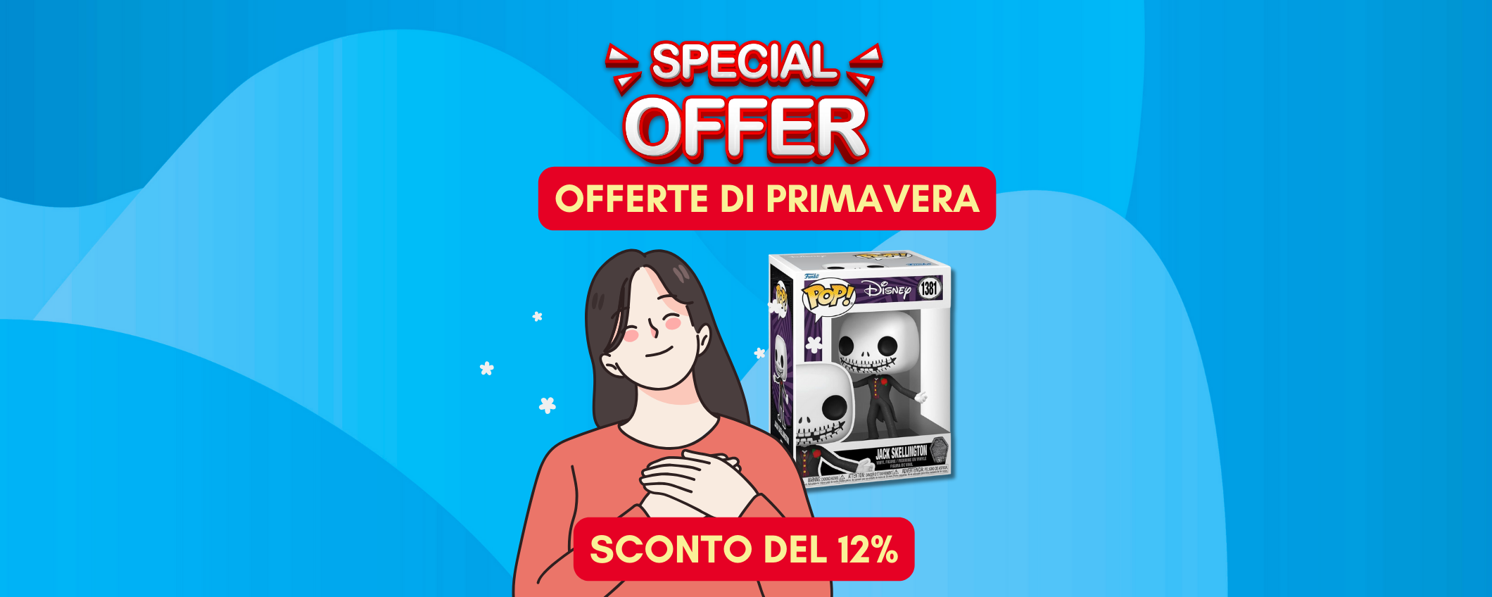 Funko Pop! Jack Skellington in sconto SHOCK del 12% su Amazon