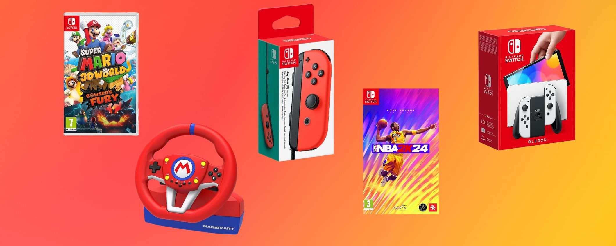 FUORITUTTO Nintendo Switch su Amazon su giochi, console e accessori