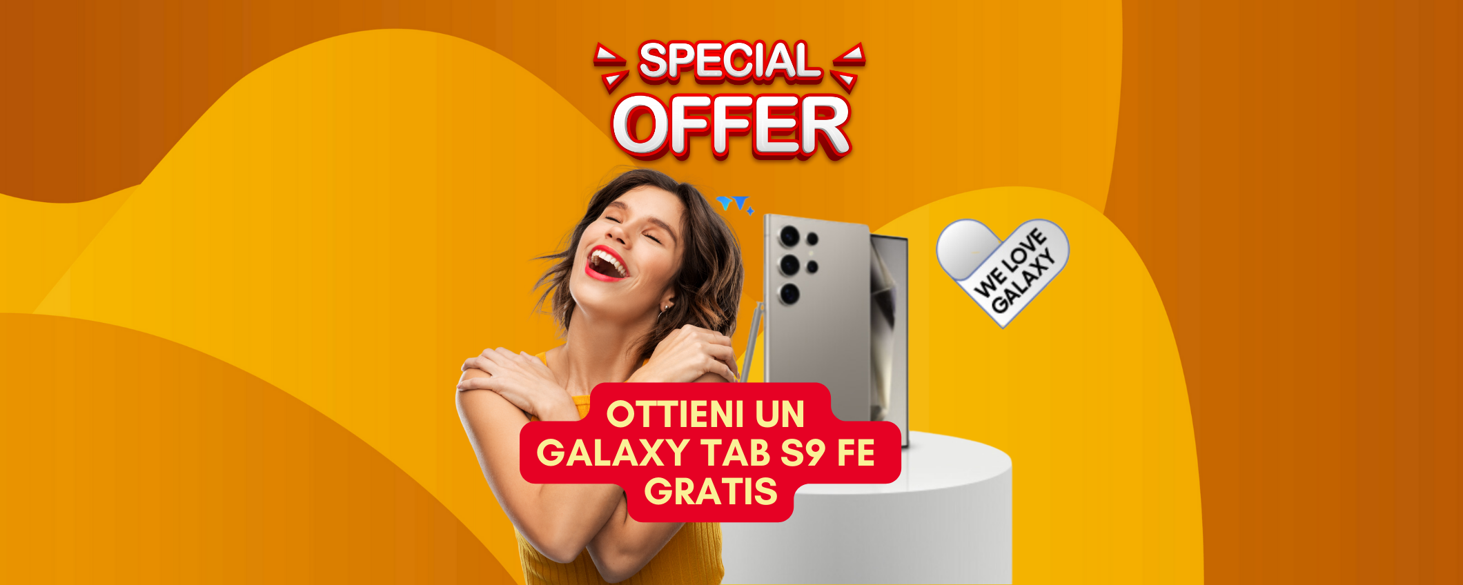 Con 1 Samsung Galaxy S24 Ultra ottieni gratis il Galaxy Tab S9 FE