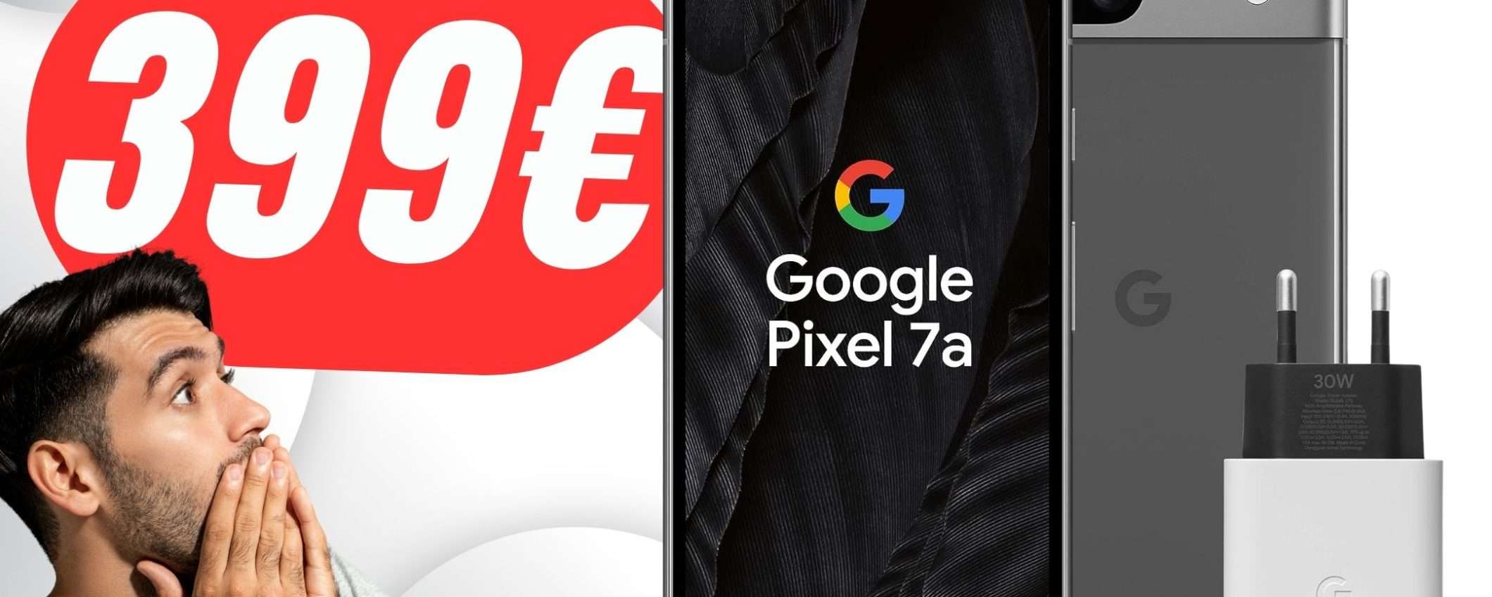 Google Pixel 7a costa 399€ ed è PERFETTO