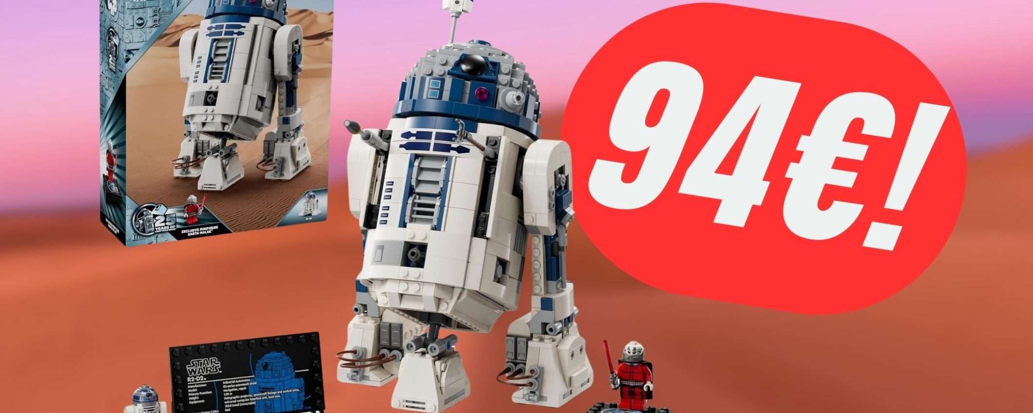 Il set LEGO di R2-D2 torna disponibile (e SCONTATO) su Amazon!