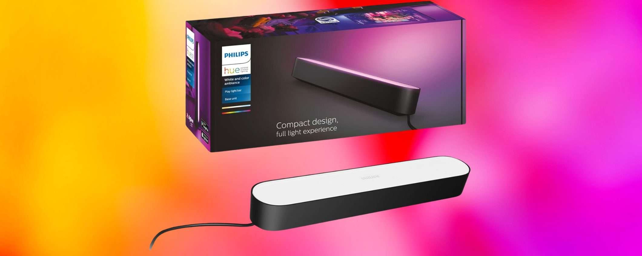 Philips Hue: elegante lampada da tavolo per ambiance in OFFERTA su Amazon