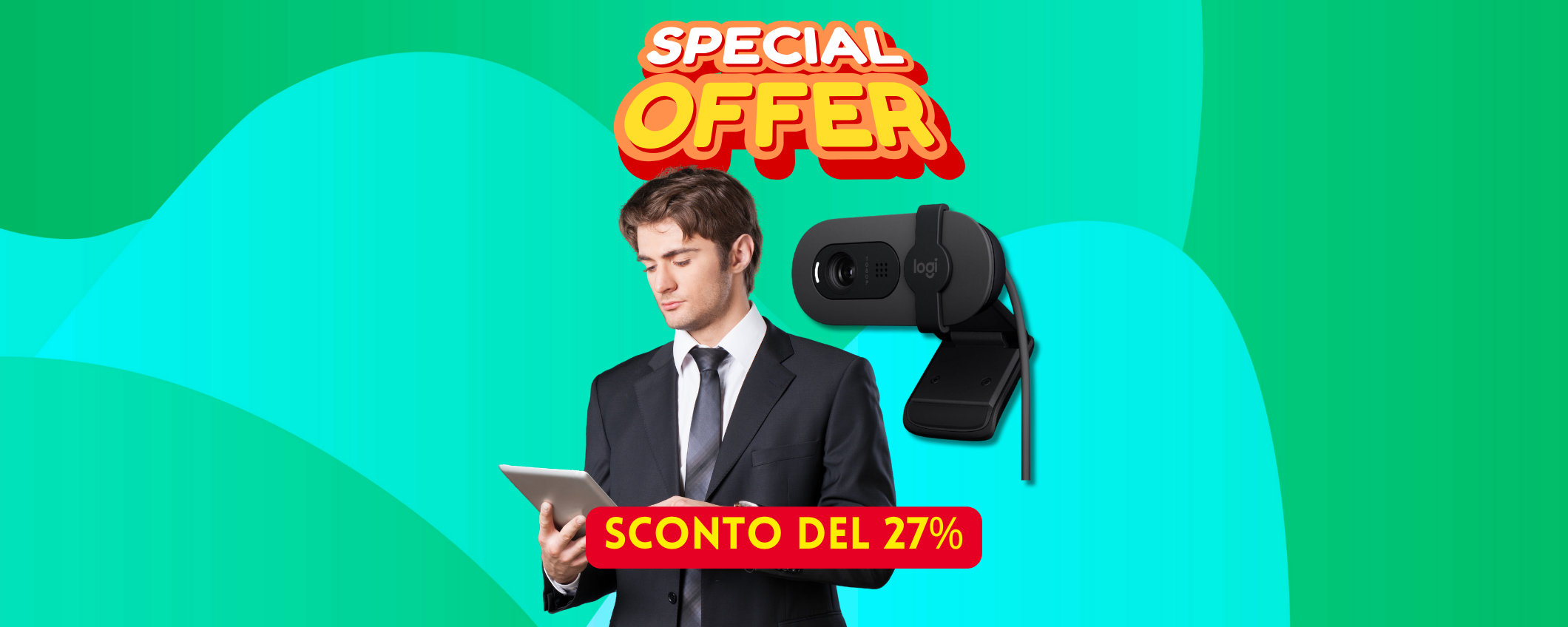 Cam Logitech Brio in sconto del 27% su Amazon!