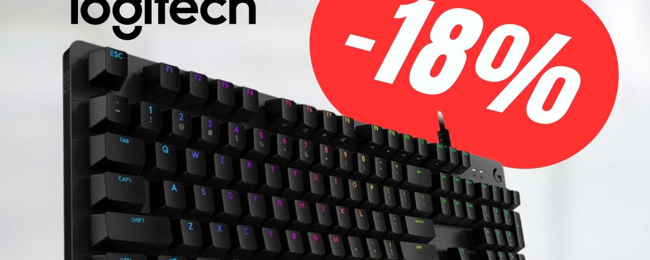 Logitech G512 è la Tastiera Meccanica dei tuoi sogni (e costa 20€ in MENO)