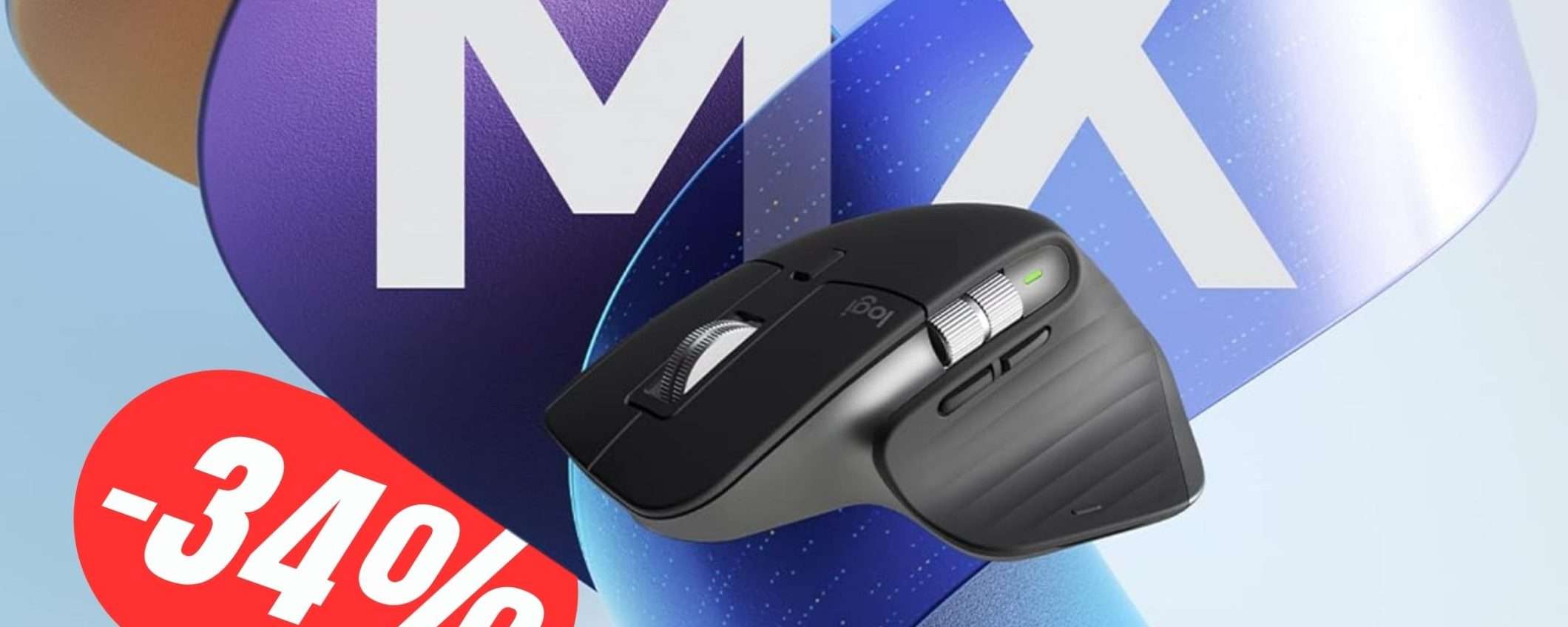 Il Mouse Logitech MX Master 3S è PERFETTO per il LAVORO (e SCONTATISSIMO)!