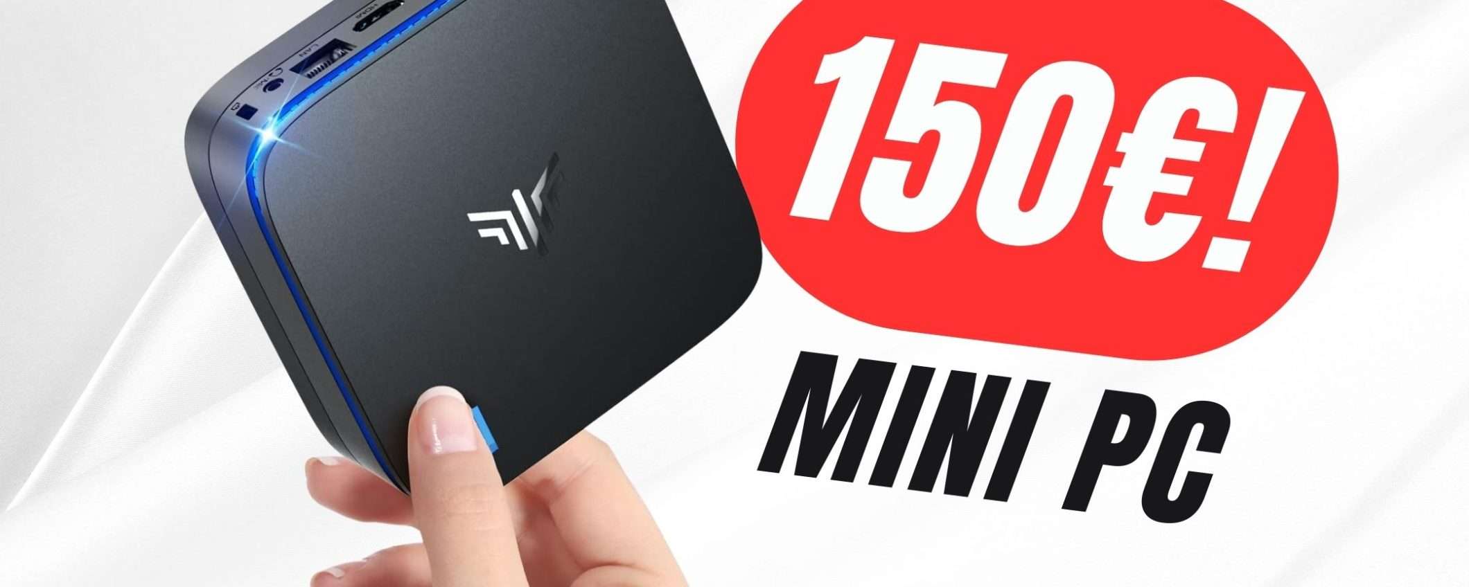 Questo Mini PC ha 256GB di SSD, un processore Intel di 12a generazione e molto altro!