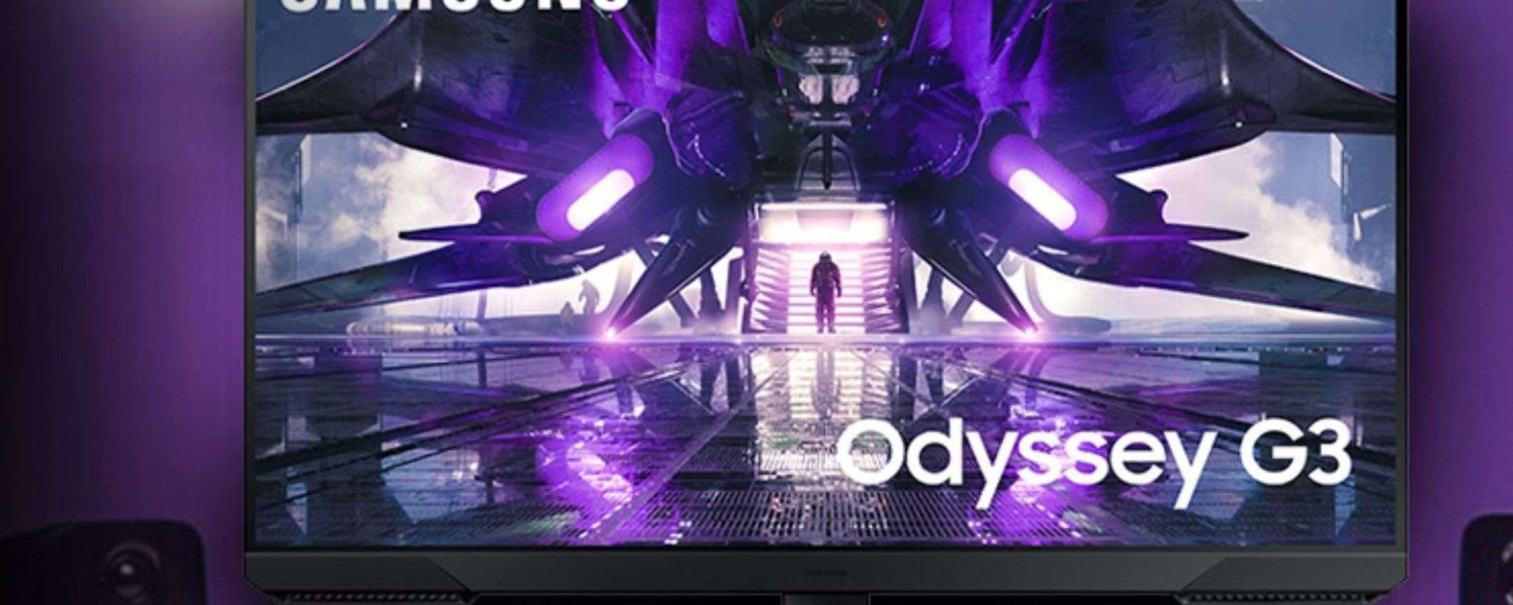 Monitor da gaming Samsung in offerta a 139€ su Amazon: è un AFFARE