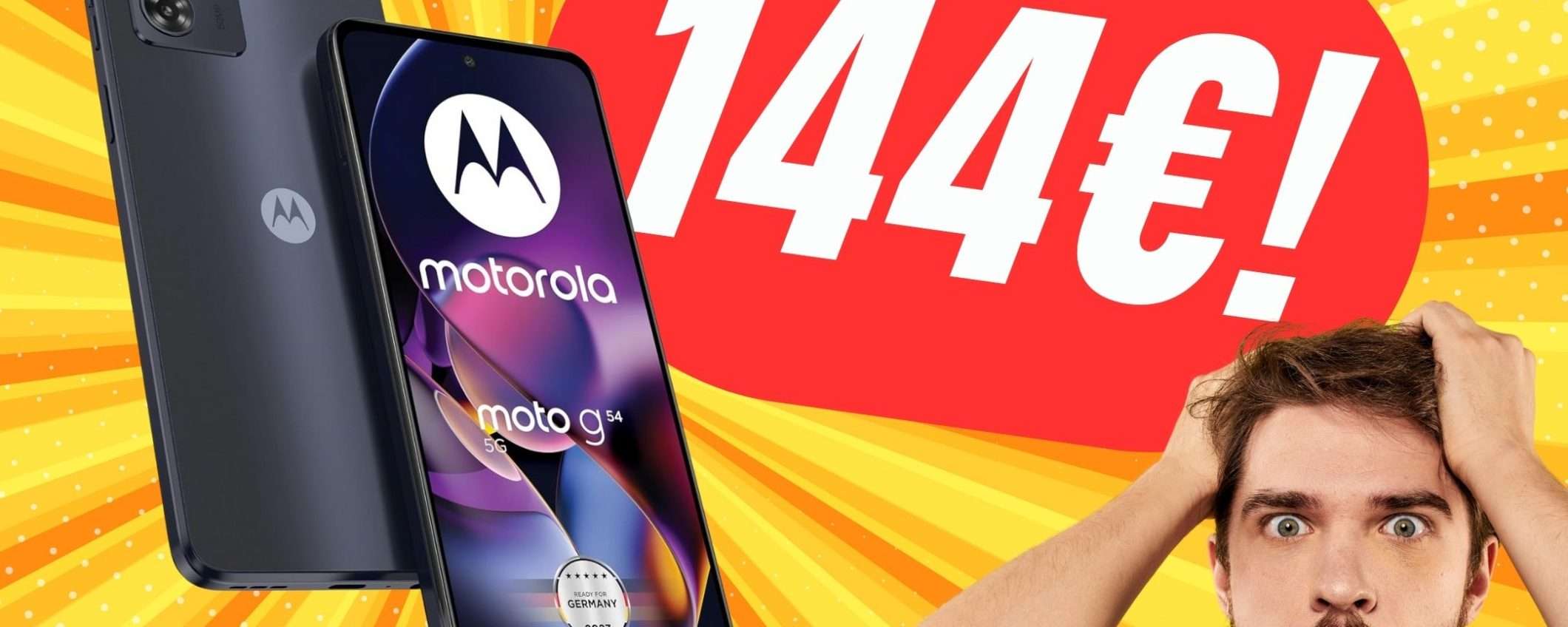 Motorola Moto G54 5G è DA PRENDERE con questo SCONTO del 37%!