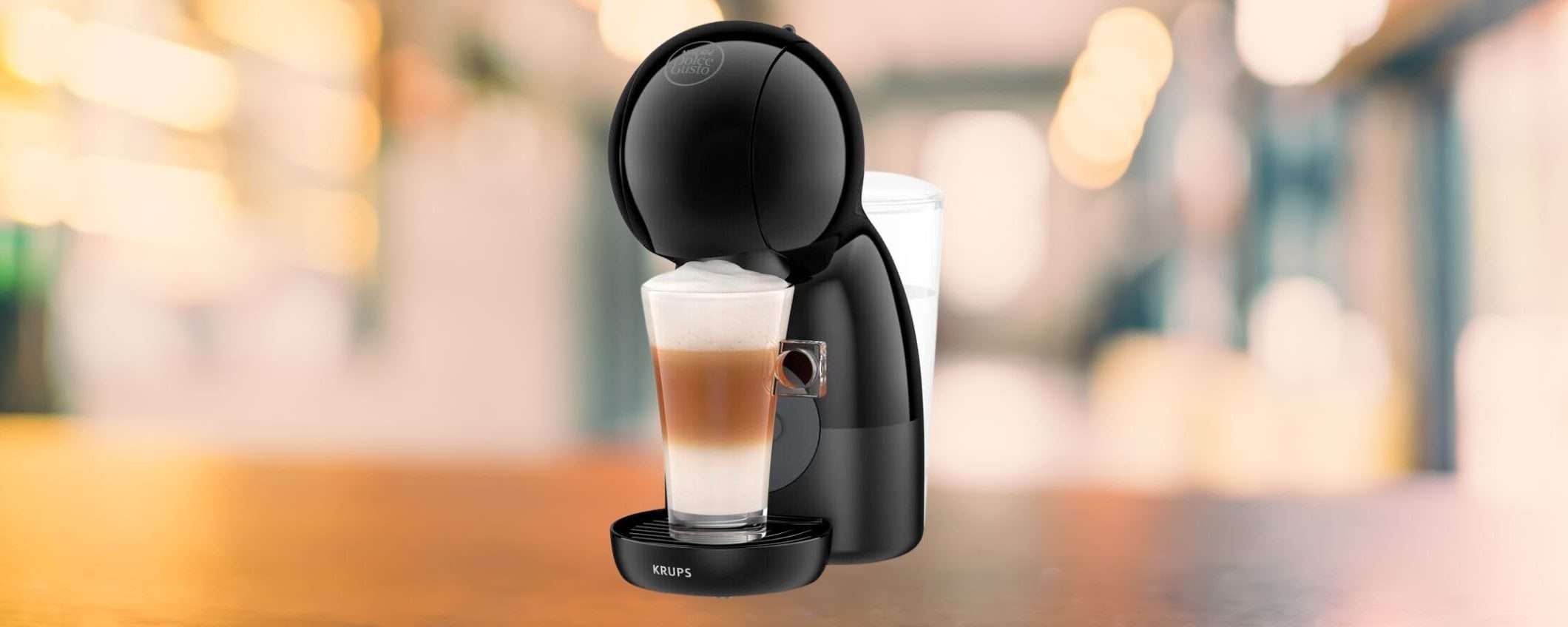 Nescafé Dolce Gusto Piccolo XS: macchina del caffè in OFFERTA su Amazon (-39%)