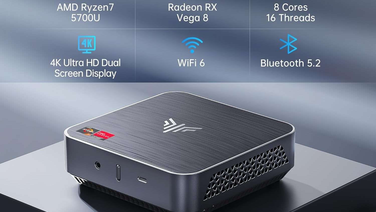 Mini PC con AMD Ryzen 7 in super offerta su Amazon: potente e compatto