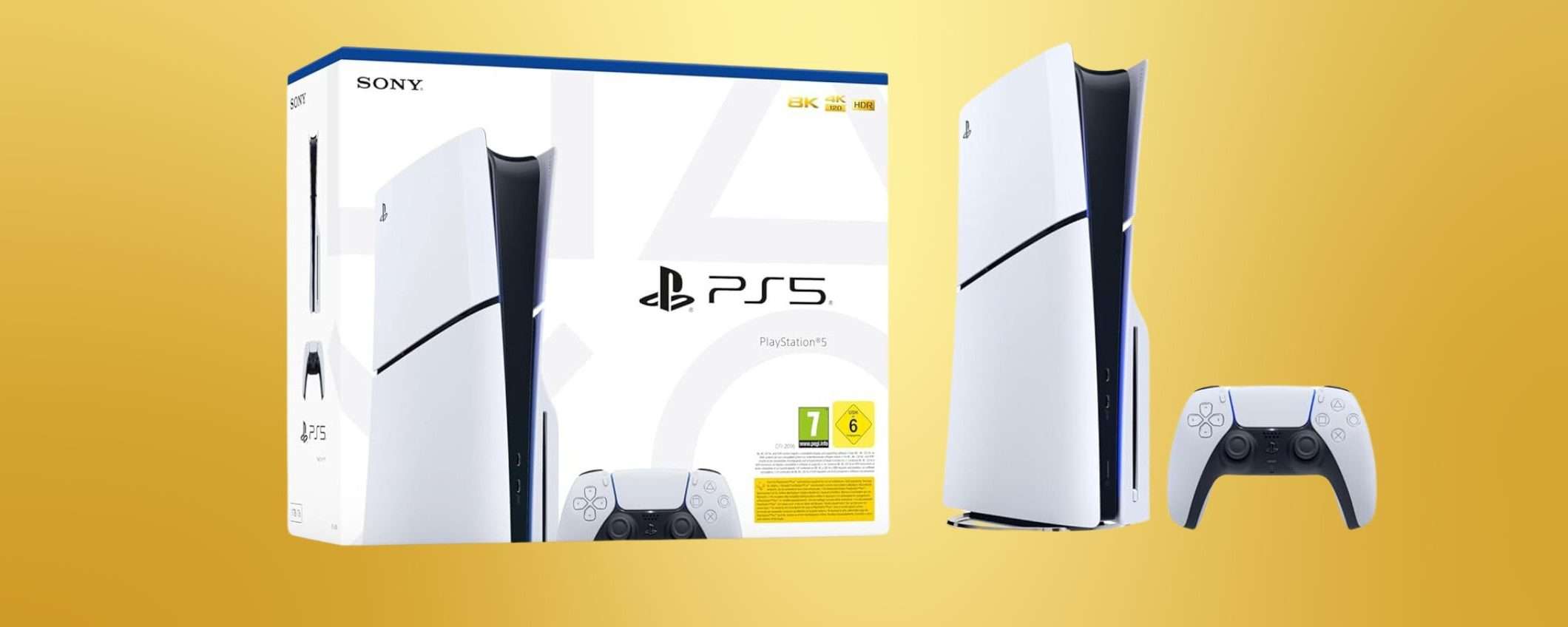 PlayStation 5 Slim: sconto UFFICIALE di primavera su Amazon (-75€)