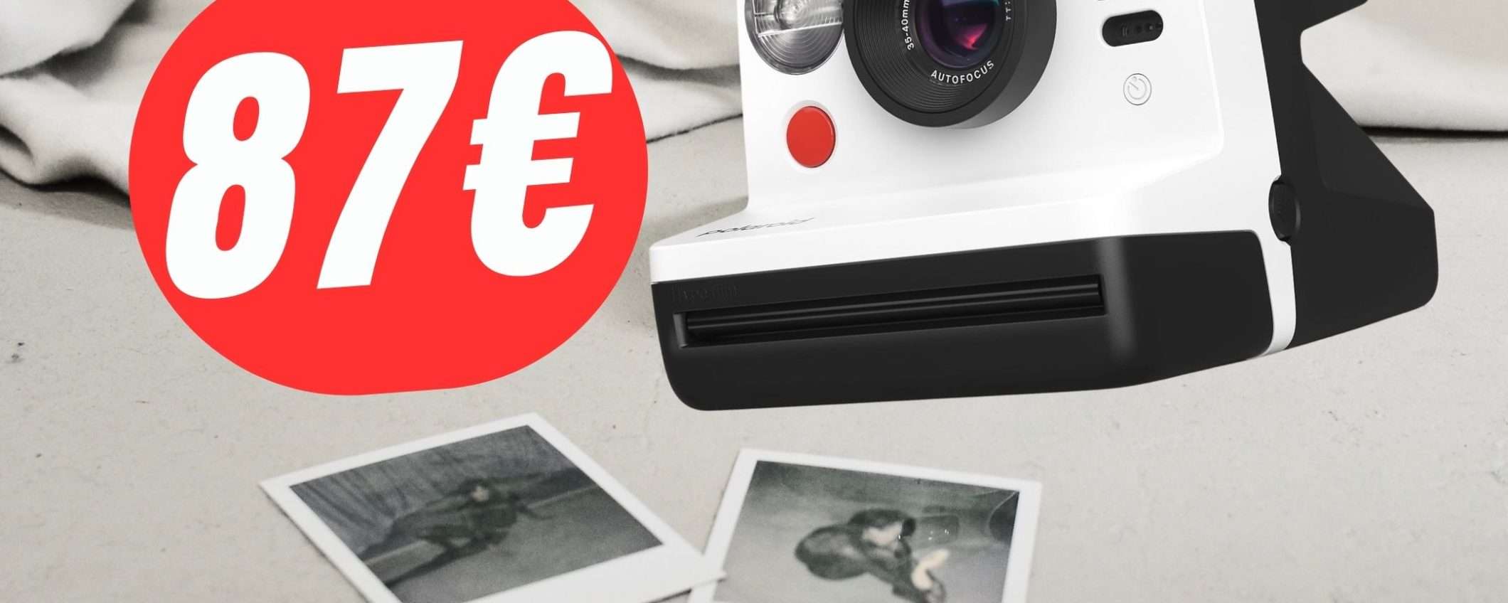 SCONTO FOLLE del -32% per questa bellissima Polaroid!