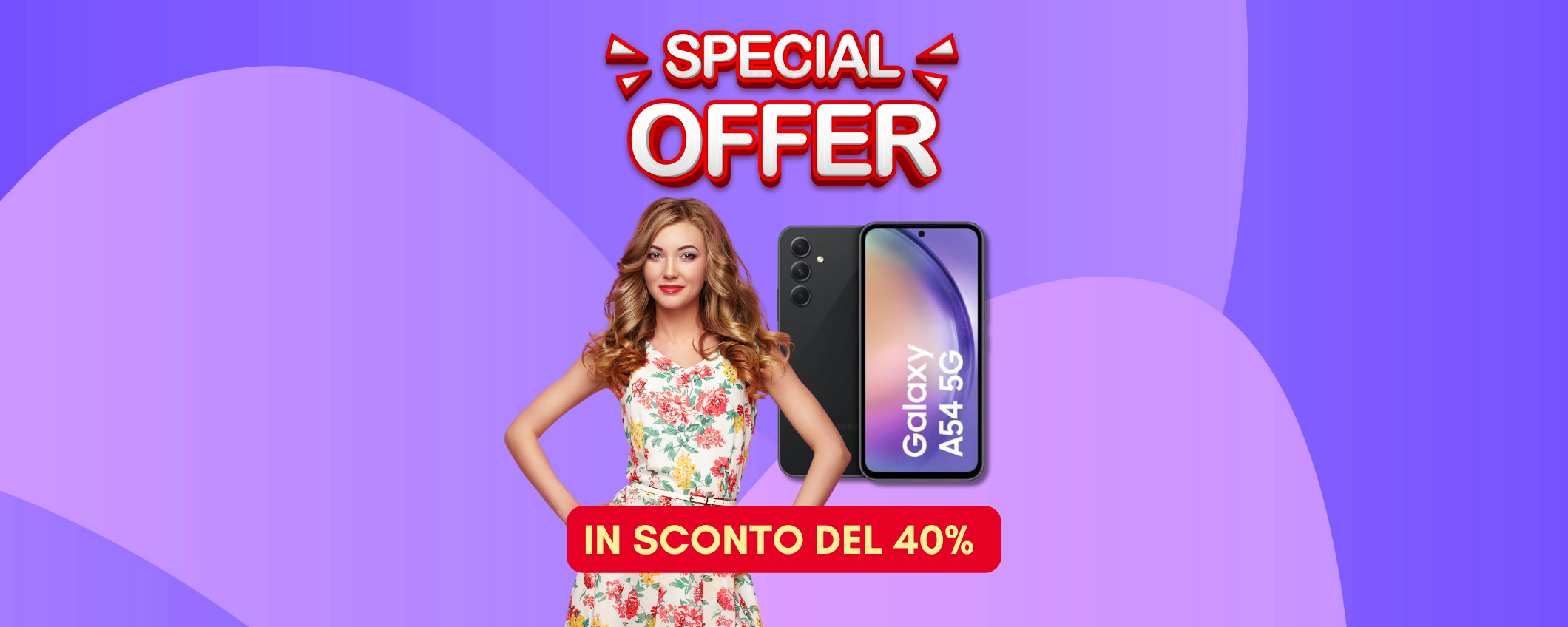 Smartphone Samsung Galaxy A54 in sconto FOLLE del 40%