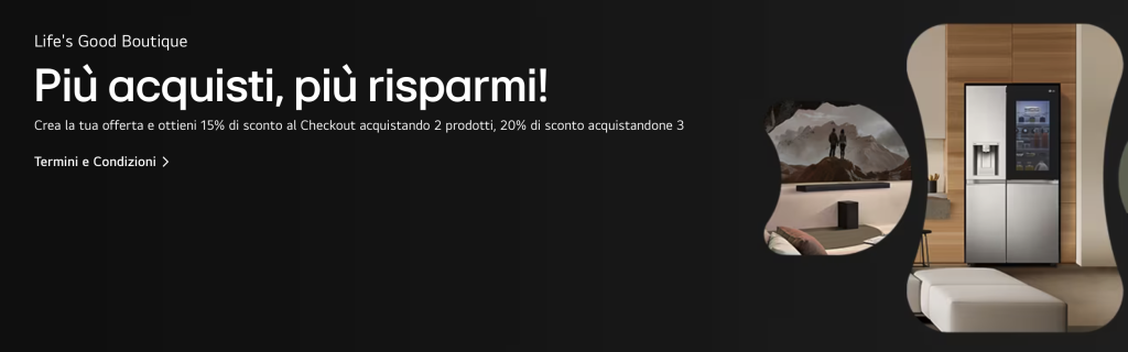 più acquisti più risparmi 