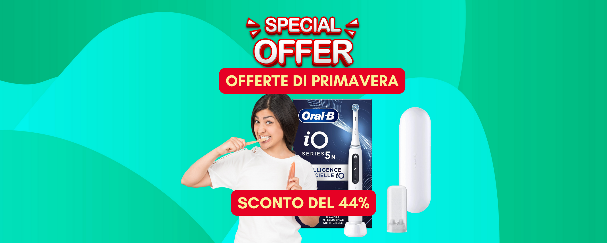 Di' addio al dentista con Oral-B iO 5N: -44% su Amazon